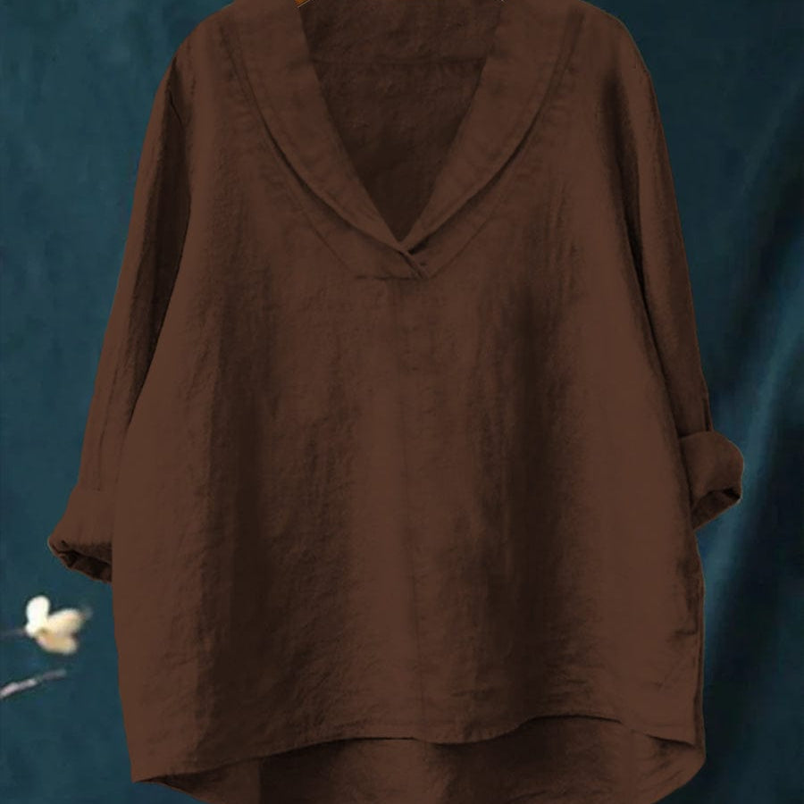 Samantha | Elegante Leinenbluse für den Sommer