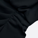 María™ | Elegante vestido midi con detalles drapeados