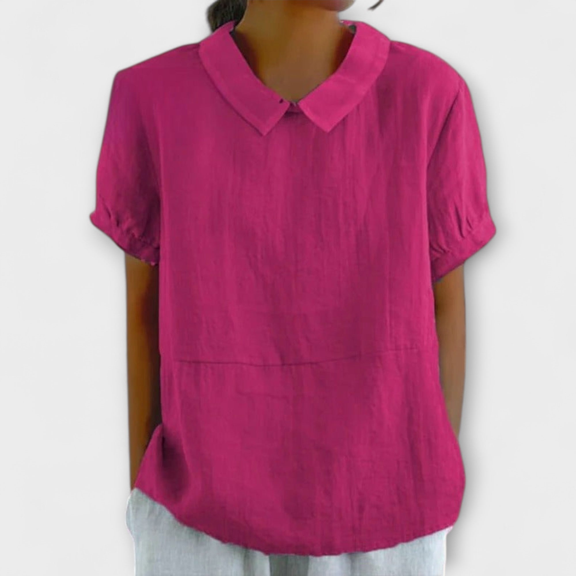 Lia - Blusa de Manga Corta
