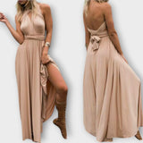 Zara - Vestido Maxi con Fruncido