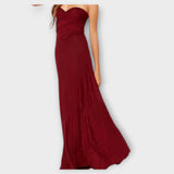Zara - Vestido Maxi con Fruncido