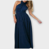Zara - Vestido Maxi con Fruncido