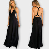 Zara - Vestido Maxi con Fruncido