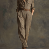 Clarisse | Karierter Overall mit Details