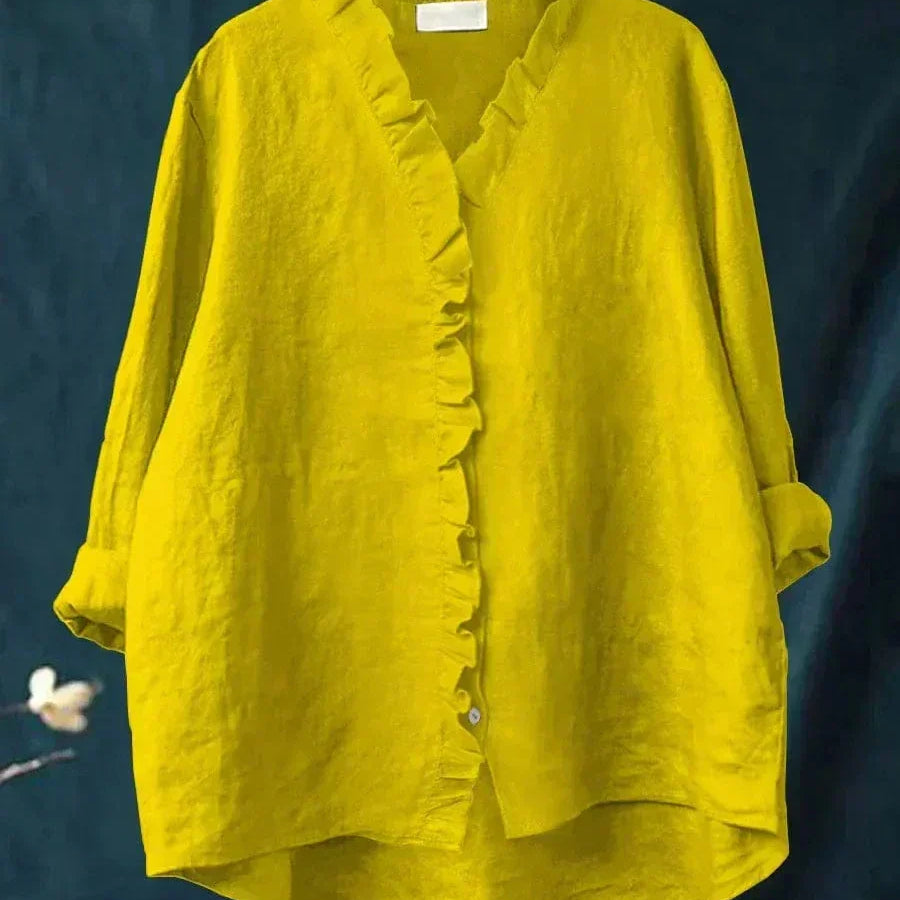 Eline | Elegante Leinenbluse für den Sommer