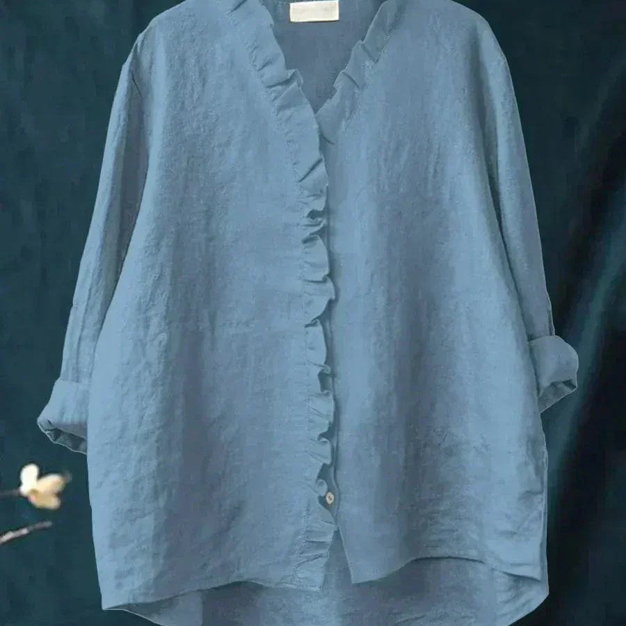 Eline | Elegante Leinenbluse für den Sommer