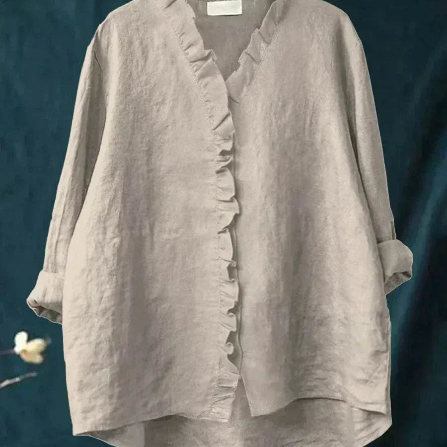 Eline | Elegante Leinenbluse für den Sommer