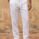 Gérard - Pantalones de lino clásicos