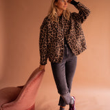 Susanne™ | Trendi jakna sa leopard printom