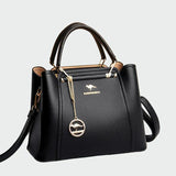 Luxuriöse Lederhandtasche