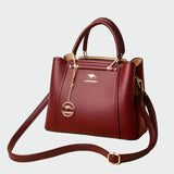 Luxuriöse Lederhandtasche