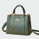 Luxuriöse Lederhandtasche