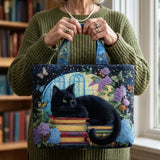 Bolso de Mano - Gato Negro en Libros