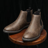 Dinis - Chelsea-Stiefel aus Leder