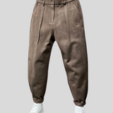 Marcelo - Elegante Melange-Hosen