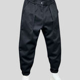 Marcelo - Elegante Melange-Hosen