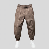 Marcelo - Elegante Melange-Hosen