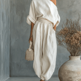 Mila™ | Conjunto completo de 2 piezas con escote bardot