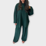 Ingrid - Conjunto Talla Grande - Estilo Canal