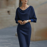 Lydia - Elegantes Midi-Kleid für jeden Tag