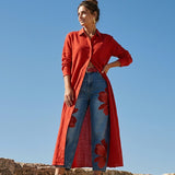 Beatrix - Pantalones vaqueros anchos elegantes