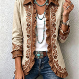 Yolande | Chaqueta Bordada con Flores y Encajes