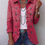 Karine | Abrigo de Cachemira Rosa con Encajes