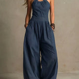 Adriana – Eleganter Jumpsuit mit Wickelausschnitt