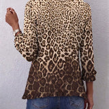 Sylviane | Abrigo de Leopardo con Volantes