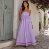 PÂMELA - VESTIDO MAXI DE VERANO