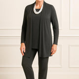 Rosy | Set: kardigan, top i pantalone