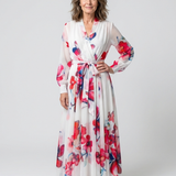 Manon | Maxikleid mit langen Ärmeln im floralen Design