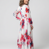 Manon | Maxikleid mit langen Ärmeln im floralen Design