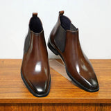 Pedro - Chelsea-Stiefeletten aus Leder