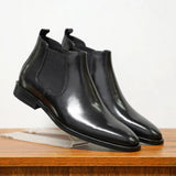 Pedro - Chelsea-Stiefeletten aus Leder