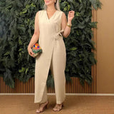 Ines - Mono elegante con escote en V