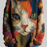 Zaira™ | Umetnički top sa mačkom