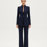Georgina - Conjunto con blazer y pantalones palazzo
