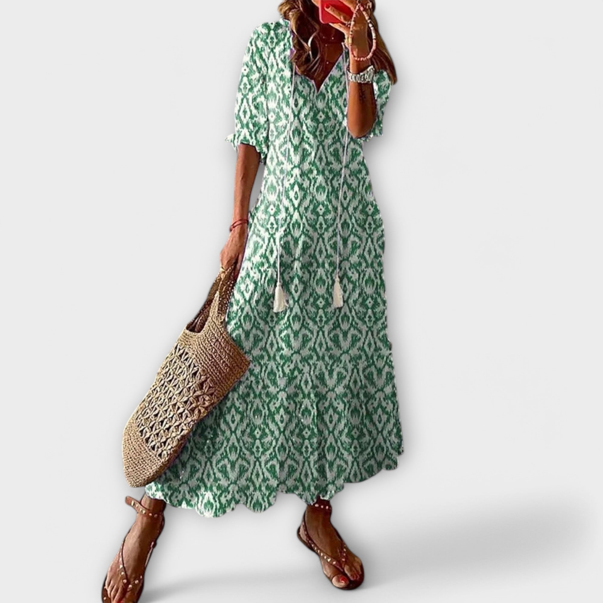 Bettina - Vestido Maxi Bohemio