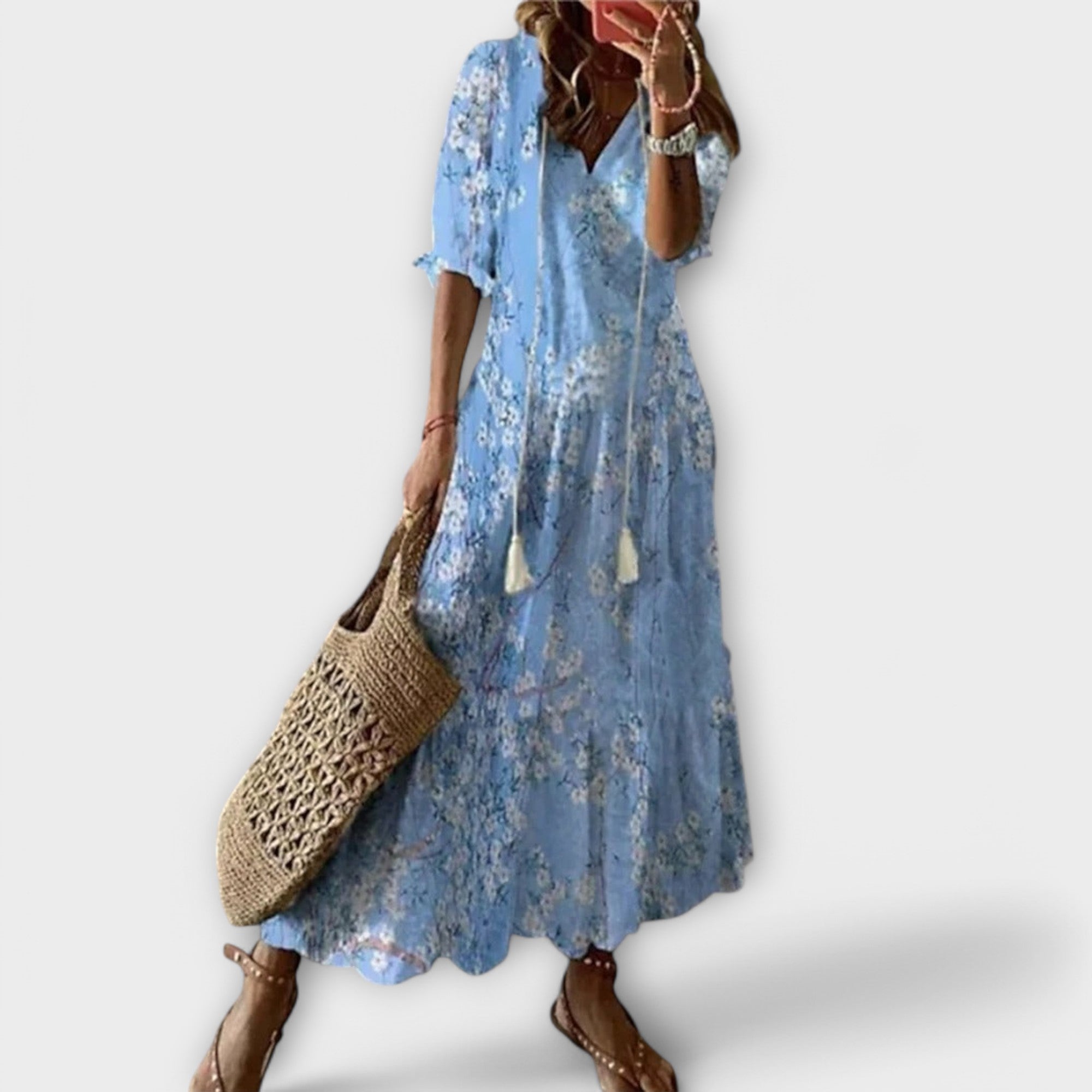 Bettina - Vestido Bohemio Máximo