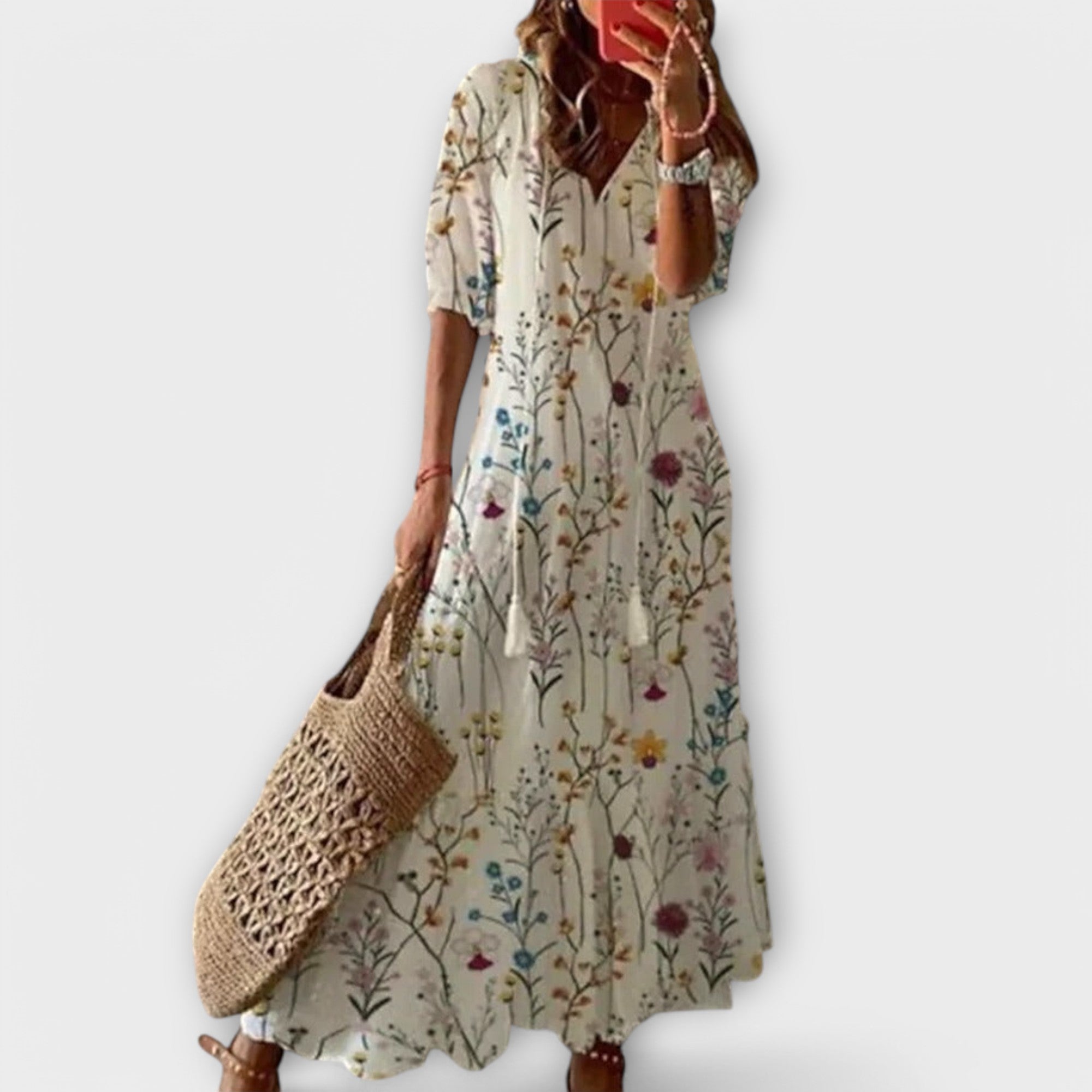 Bettina - Vestido Maxi Bohemio