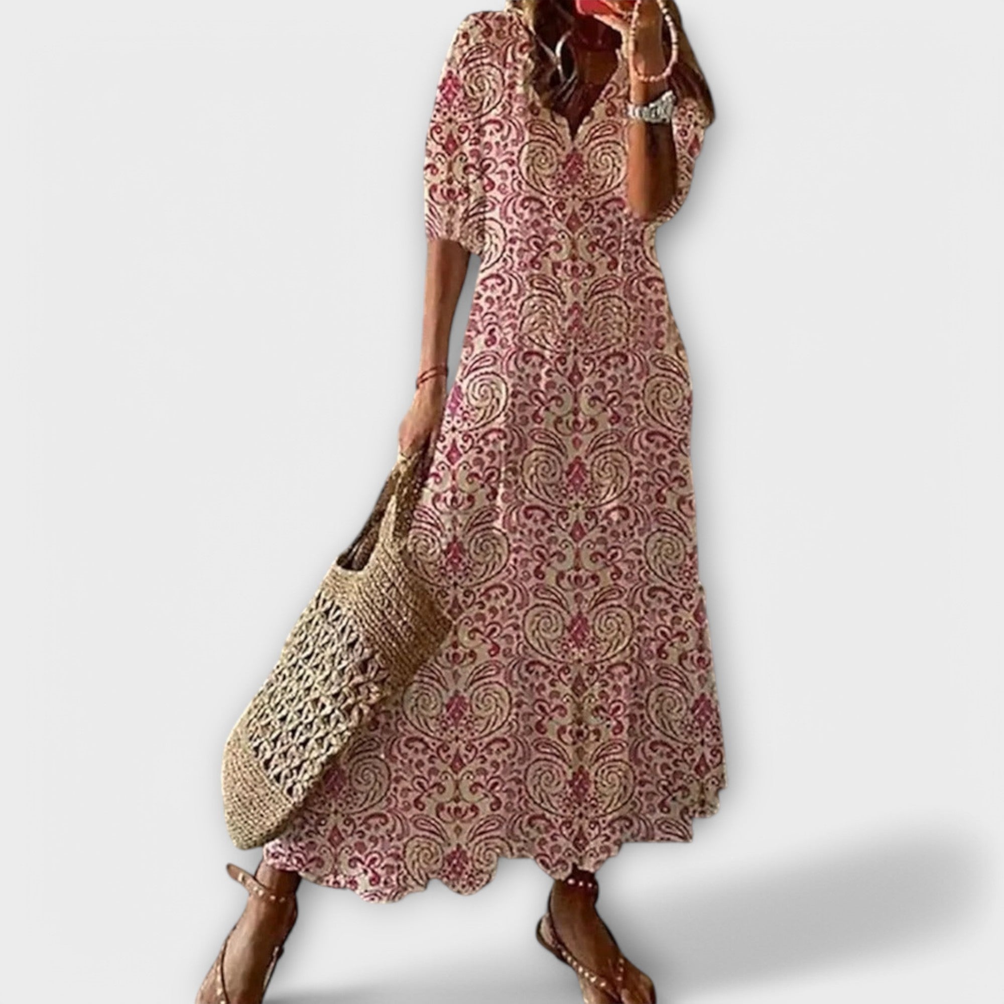 Bettina - Vestido Bohemio Máximo