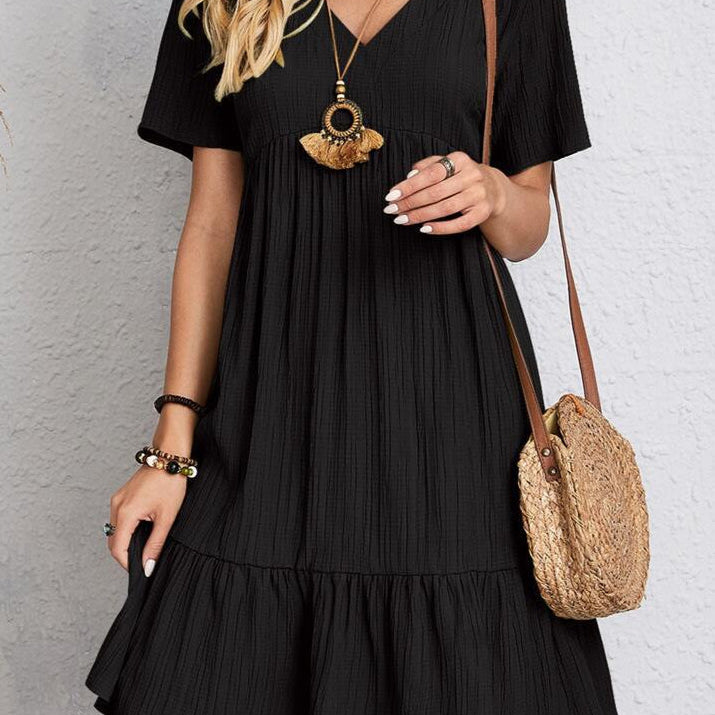 Enora - Elegantes Kleid, das den Bauch betont