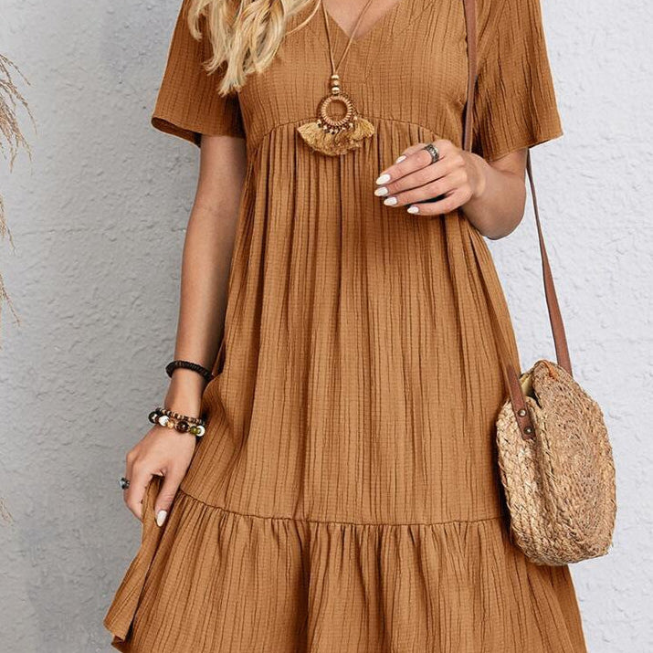 Enora - Elegantes Kleid, das den Bauch betont