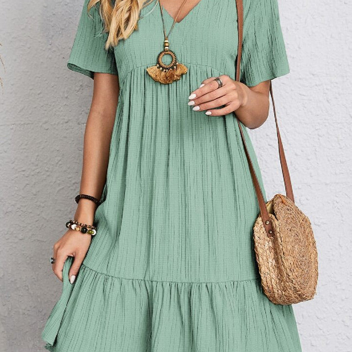 Enora - Elegantes Kleid, das den Bauch betont