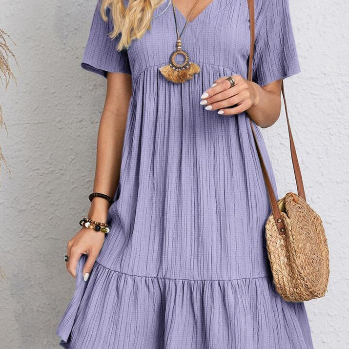 Enora - Elegantes Kleid, das den Bauch betont