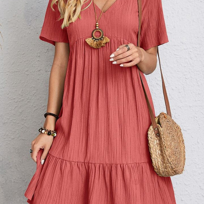 Enora - Elegantes Kleid, das den Bauch betont