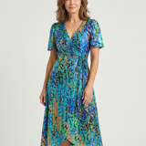 Chloé | Midi-Kleid mit abstraktem Muster