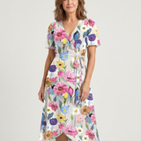 Chloé | Midi-Kleid mit abstraktem Muster