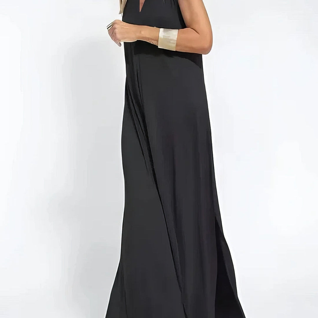 Ava™ | Elegante vestido largo + cárdigan